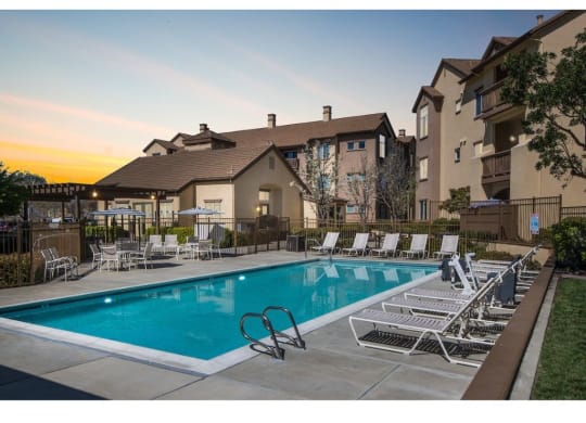 our apartments offer a swimming pool  at Seville at Gale Ranch, California