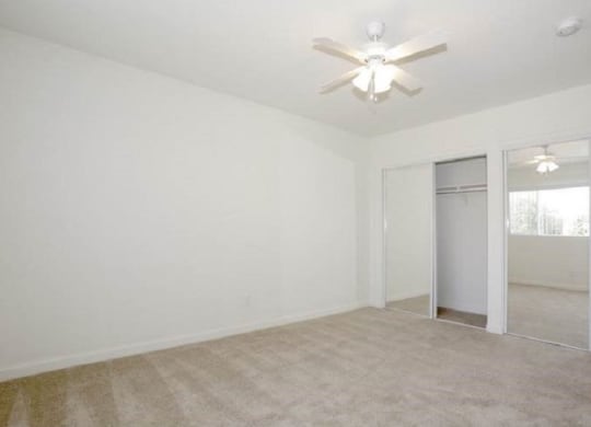 Vacant Bedroom at Park Apartments, Norwalk, California