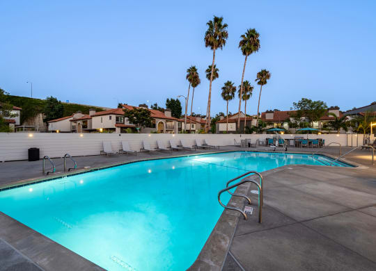 Swimming Poolat Laguna Gardens Apts., Laguna Niguel
