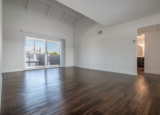Hardwood Floors at Beverly Plaza Apartments, Long Beach