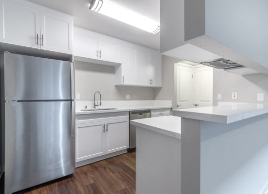 Island Kitchen at Beverly Plaza Apartments, Long Beach, California
