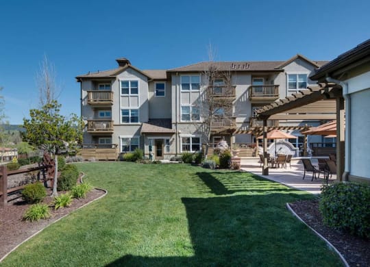 Exterior area at Meadow Wood at Alamo Creek, Danville, CA, 94506