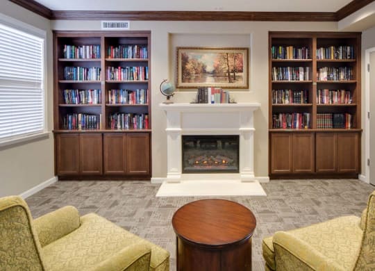 Library at Meadow Wood at Alamo Creek, Danville, CA