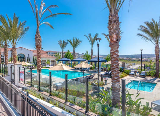 View at Montecito Apartments at Carlsbad, Carlsbad, CA, 92010