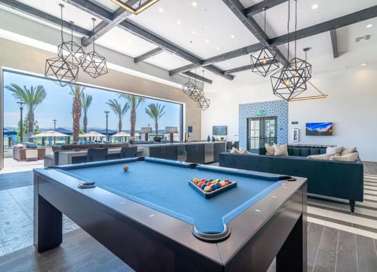 Billiards at Montecito Apartments at Carlsbad, Carlsbad, 92010
