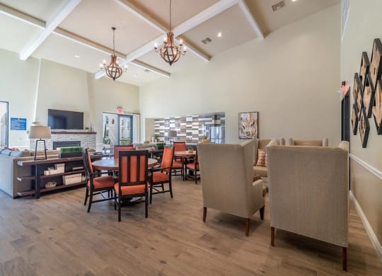 Clubhouse at Portola Senior Apartments, California