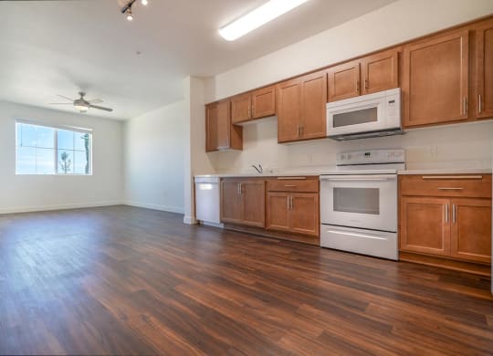 Kitchen at Portola Senior Apartments, California, 92010
