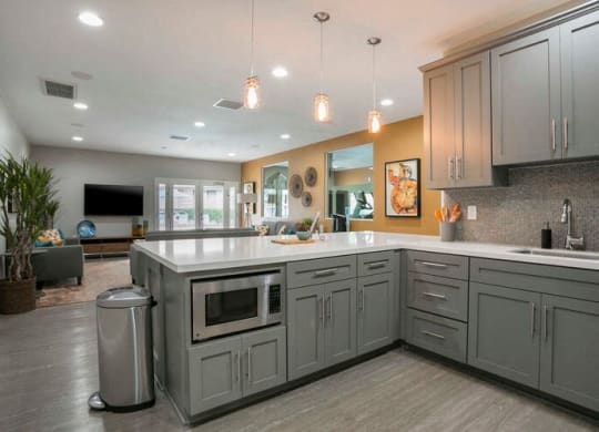 Fully Equipped Kitchen at Redlands Park Apts, Redlands, CA