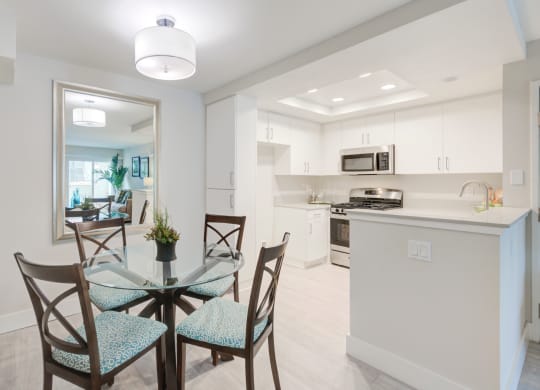 Kitchen and dining room at Laguna Gardens, Laguna Niguel, CA, 92677
