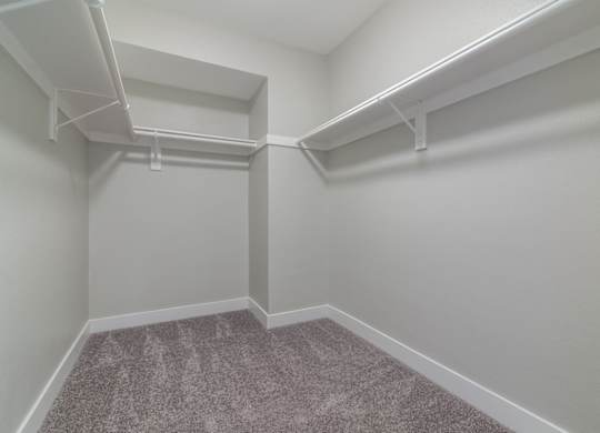 Large Walk-in Closet at Bixby Hill Apartments, California