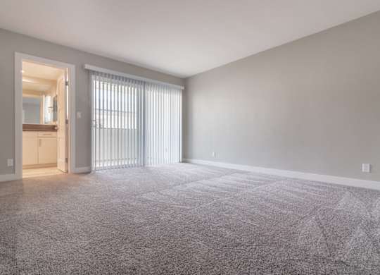Carpeted Living Area at Bixby Hill Apartments, California