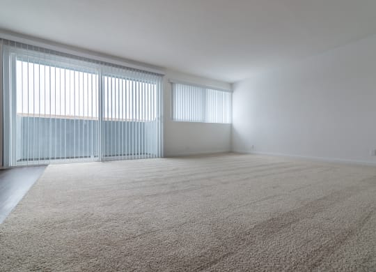 Lush Wall-To-Wall Carpeting In Bedrooms at Park Apartments, Norwalk, CA