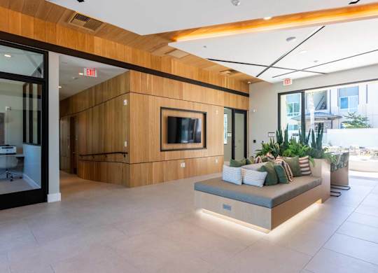 Lobby at The Overlook Santa Clarita, Santa Clarita, CA, 91350