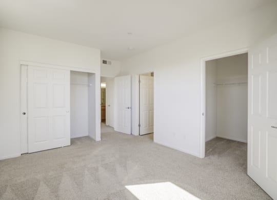 Bedroom and closet at Valencia at Gale Ranch, San Ramon, 94582