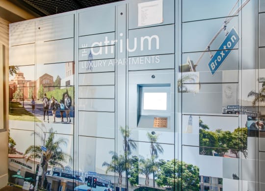the front of a at Atrium, Los Angeles, California