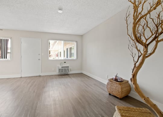 Unfurnished Living Area at Clair Del and Clair Del Gardens, Long Beach