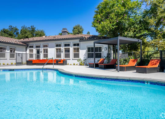 swimming pool at Canyon Crest, Riverside