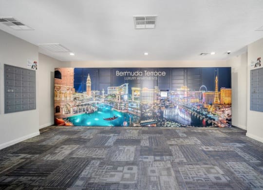 Package Lockers at Bermuda Terrace, Las Vegas, Nevada