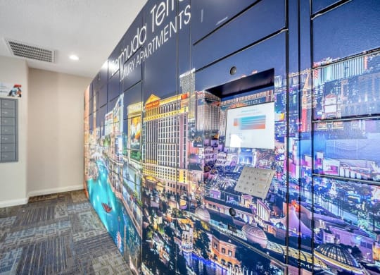 Package Lockers at Bermuda Terrace, Las Vegas, NV