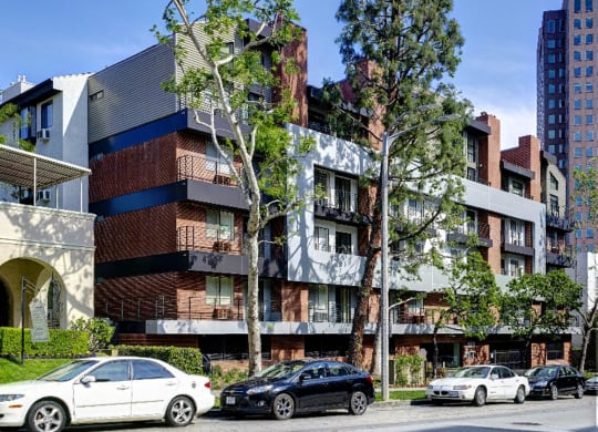 Exterior at 1022 Tiverton, Los Angeles, California