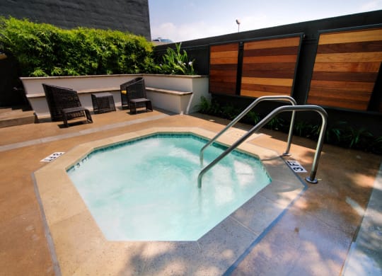 Hot Tub at 1022 Tiverton, California, 90024