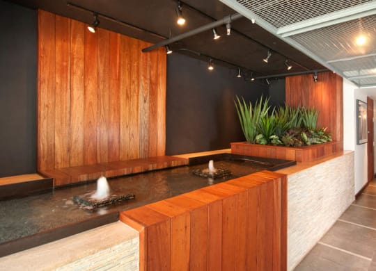 Clubhouse Lobby at 1022 Tiverton, Los Angeles, 90024