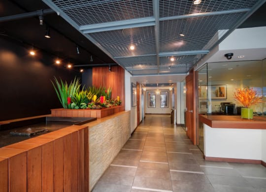 Lobby Lounge at 1022 Tiverton, California