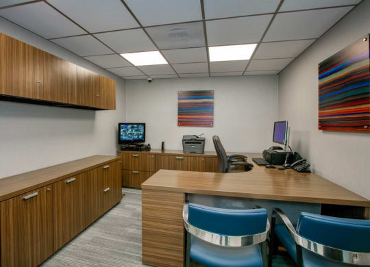 Leasing Center at 430 Kelton, Los Angeles, CA, 90024