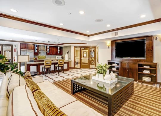 Clubhouse Lounge at Apex Mission Valley, San Diego, 92108