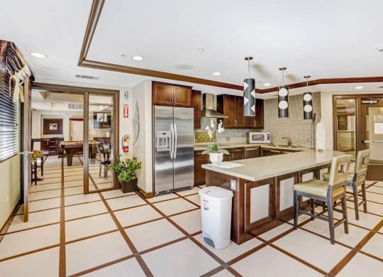 Resident Clubhouse at Apex Mission Valley, San Diego, CA