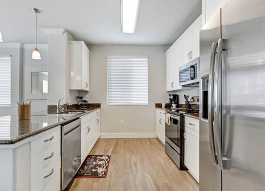 Elegant And Timeless Kitchen at Apex Mission Valley, San Diego, California