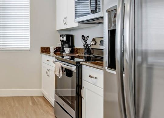 Remodeled Kitchen at Apex Mission Valley, San Diego, 92108