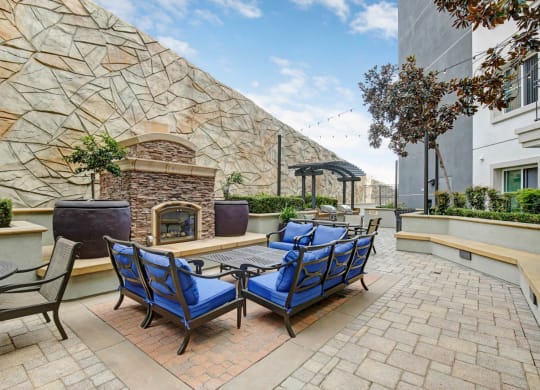 Outdoor Lounge at Apex Mission Valley, San Diego, CA