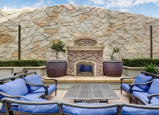 Outdoor Seating at Apex Mission Valley, San Diego, CA, 92108