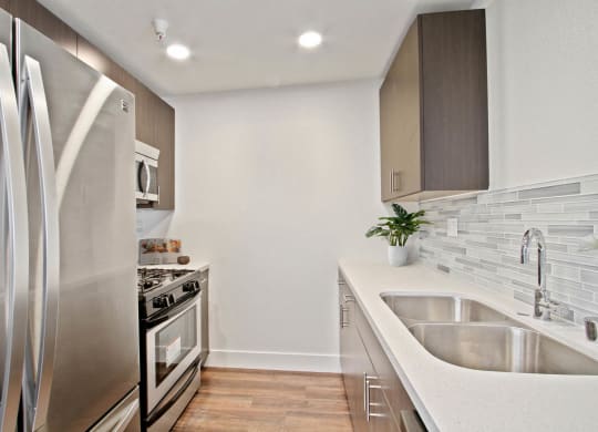 Fully Equipped Kitchen at Atrium, Los Angeles, CA, 90024