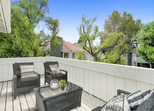 Balcony at The Park Apartments, Rancho Cucamonga, CA 91730
