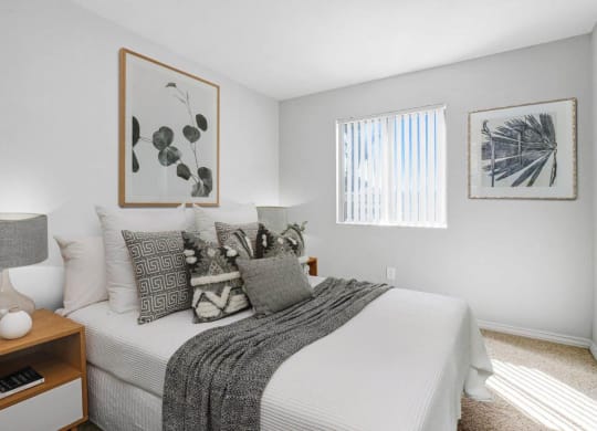 King Size Bedroom at The Park Apartments, Rancho Cucamonga, California