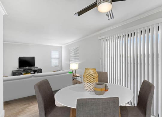 Dining Area at The Park Apartments, Rancho Cucamonga, CA