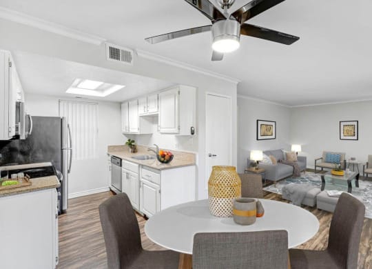 Dining Room at The Park Apartments, Rancho Cucamonga, CA 91730