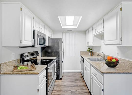 Kitchen at The Park Apartments, Rancho Cucamonga, California