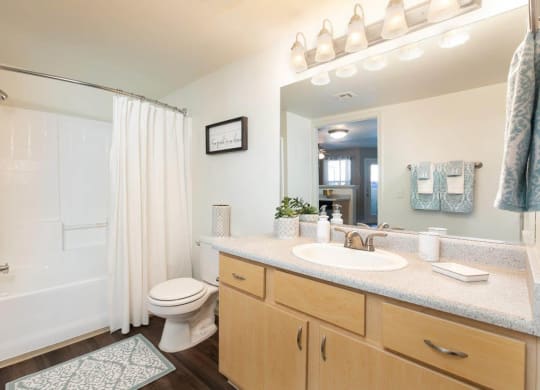 Luxurious Bathroom at Bermuda Terrace, Las Vegas, Nevada