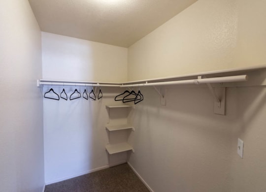 Closet View at Bermuda Terrace, Las Vegas, NV, 89183