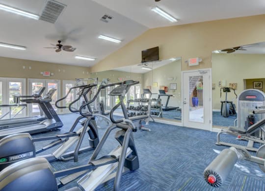 Fitness Center With Modern Equipment at Bermuda Terrace, Las Vegas