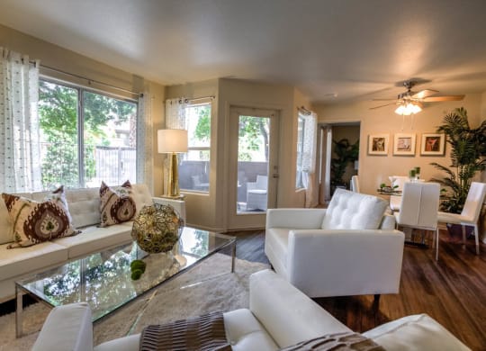 Modern Living Room at Bermuda Terrace, Las Vegas, Nevada