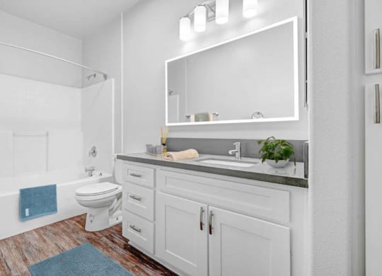 Bathroom With Vanity Lights at Canyon Crest, California, 92507