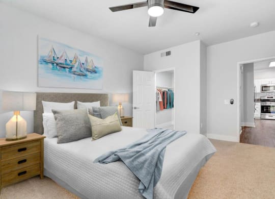 Large Comfortable Bedrooms With Closet at Canyon Crest, Riverside