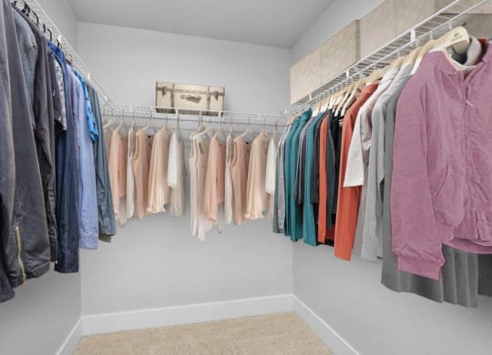 Walk In Closet at Canyon Crest, California