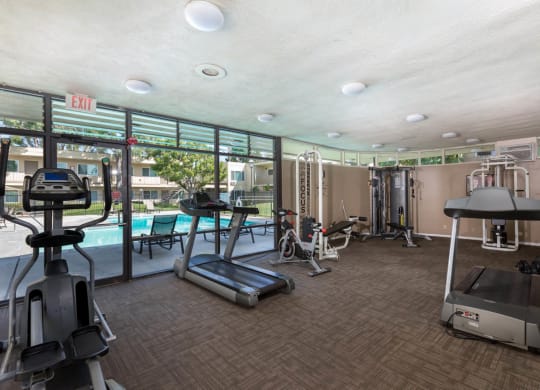Fitness Center at Clair Del and Clair Del Gardens, Long Beach, CA