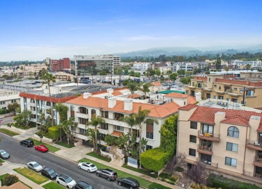 Aerial View3 at Darlington Apartments, Los Angeles, California