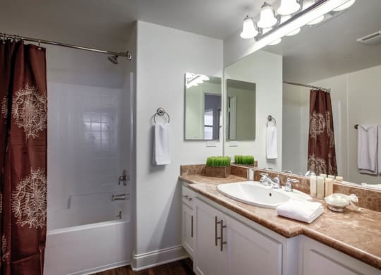 Bathroom at Madison Toluca, North Hollywood, CA, 91601